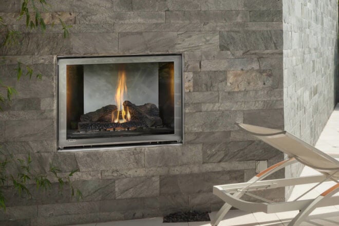 Montigo Divine Outdoor H34VO in a poolside wall