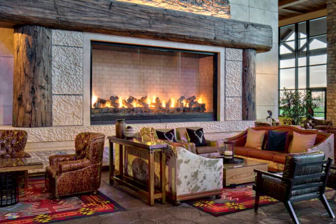 Montigo Custom Commercial BF156 in the Gaylord Rockies Resort Lobby located in Aurora Colorado
